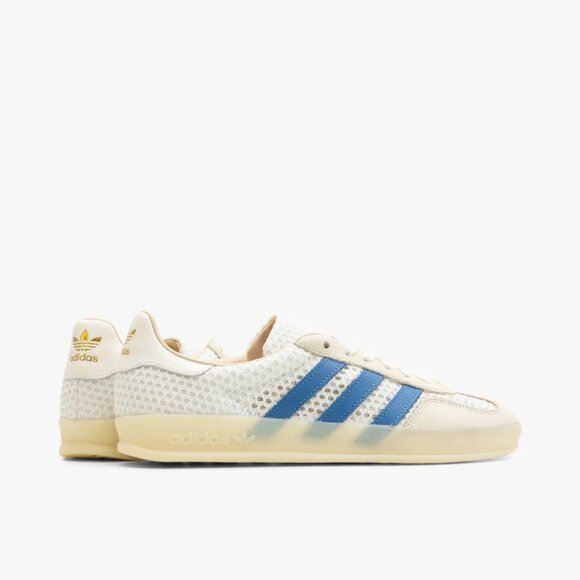 Adidas Originals Gazelle Indoor (Off White/Focus Blue/Warm Vanilla) M 10 JH5419 - Picture 13 of 14